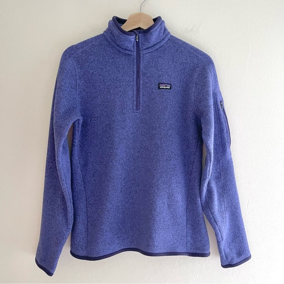 Patagonia Jackets & Blazers - Patagonia Better Sweater Quarter-Zip Pullover - Women's Purple Size Medium